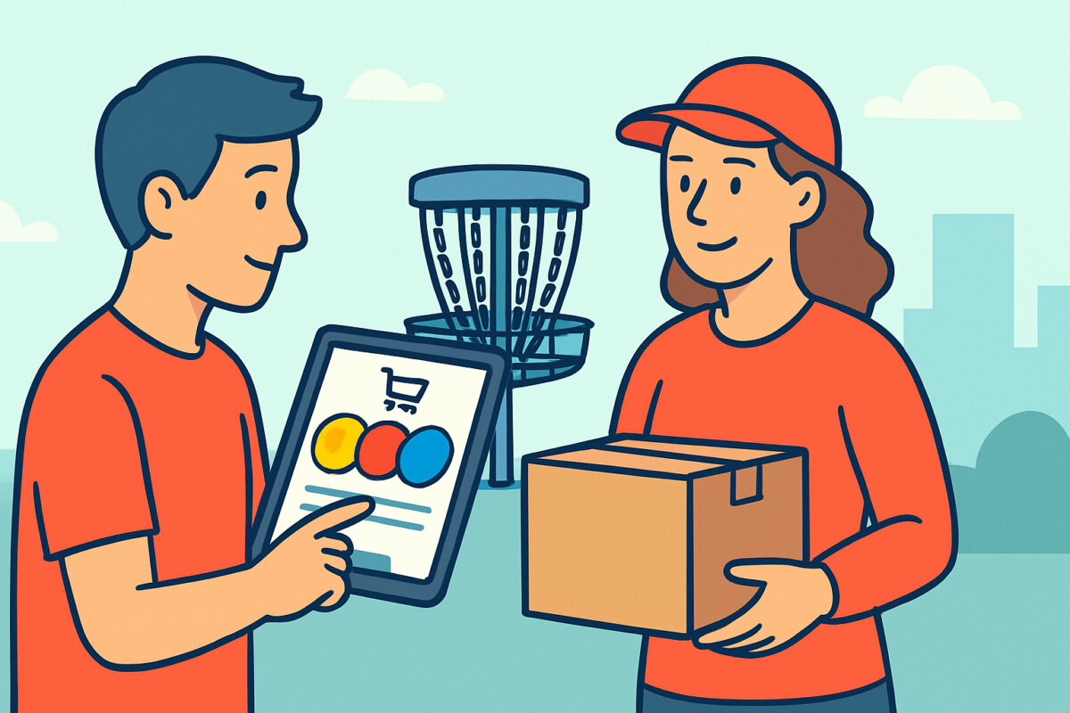 Frisbeegolfin verkkokauppa – valikoima ja toimitusaika